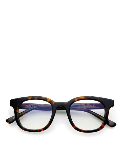 Freyrs Eyewear Jasper Blue Light Reading Glasses, 48mm In Brown