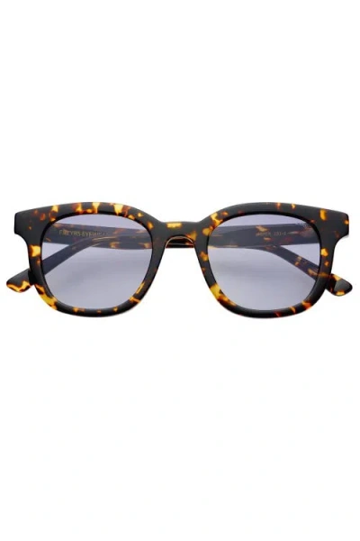 Freyrs Eyewear Jasper Round Sunglasses In Brown