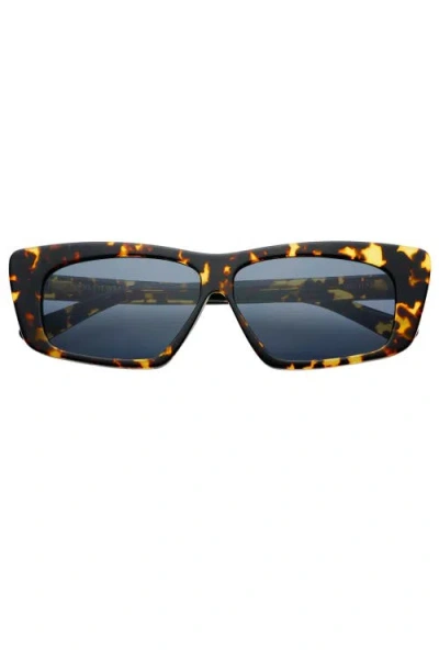 Freyrs Eyewear Lexi Cat Eye Sunglasses In Brown