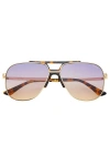 Freyrs Eyewear Logan Aviator Sunglasses In Multi