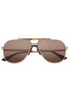 Freyrs Eyewear Logan Aviator Sunglasses In Multi