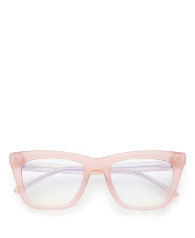 Freyrs Eyewear Lucy Blue Light Reading Glasses, 52mm In Pink