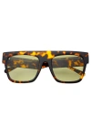 Freyrs Eyewear Madison Oversized Sunglasses In Green