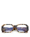 Freyrs Eyewear Rectangular Blue Light Blocking Reading Glasses, 53 Mm In Brown