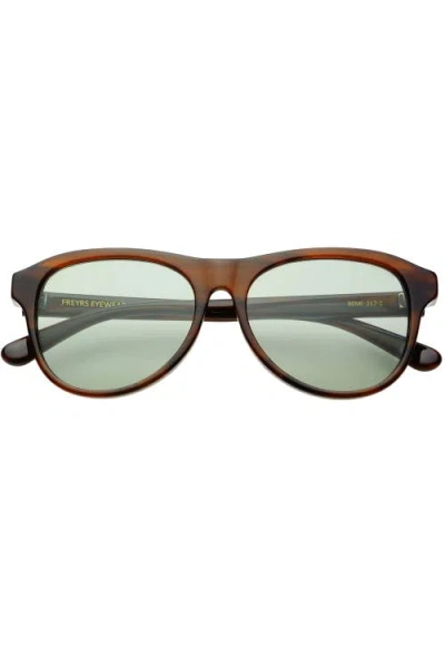 Freyrs Eyewear Remi Unisex Sunglasses In Green