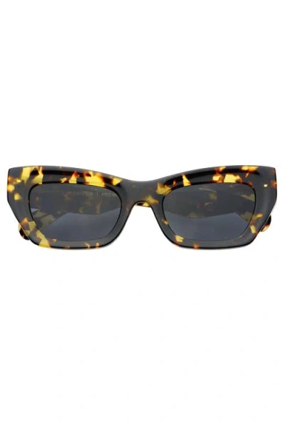Freyrs Eyewear Selina Cat Eye Sunglasses In Brown