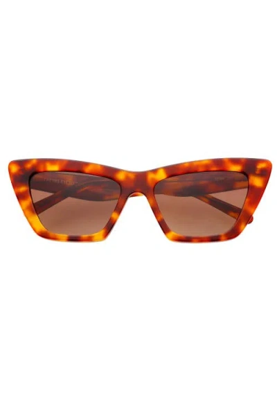 Freyrs Eyewear Siena Cat Eye Sunglasses In Red