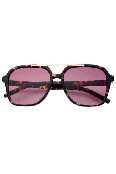 Freyrs Eyewear Spencer Aviator Sunglasses In Purple