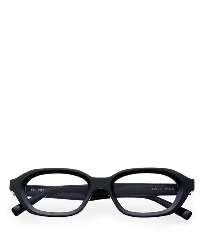 Freyrs Eyewear Tokyo Blue Light Reading Glasses, 50mm In Black