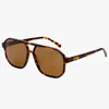 Freyrs Eyewear Billie Aviator Sunglasses In Brown