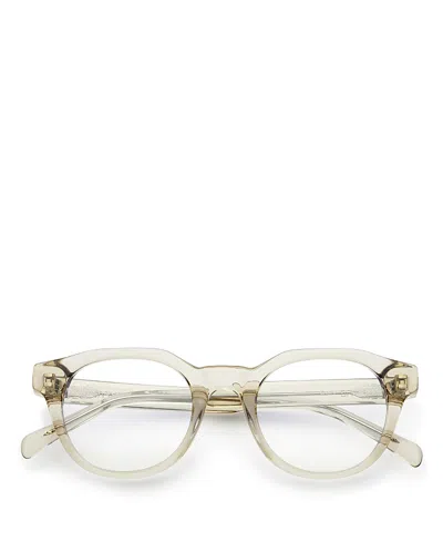 Freyrs Eyewear Unisex Round Cameron Blue Light Reading Glasses, 47mm In Neutral