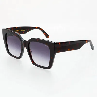 Freyrs Eyewear Womne's Bon Chic Square Sunglasses In Dark Tortoise In Multi