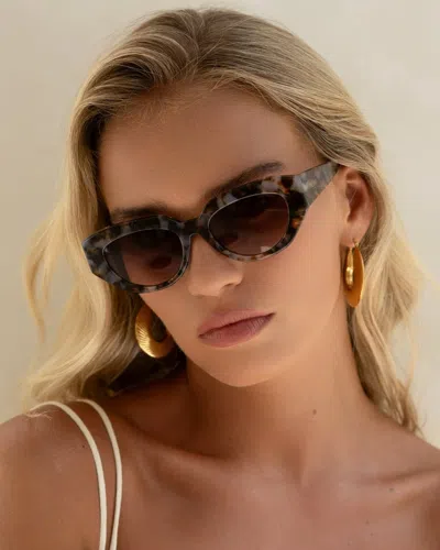 Freyrs Frankie Sunglasses In Brown