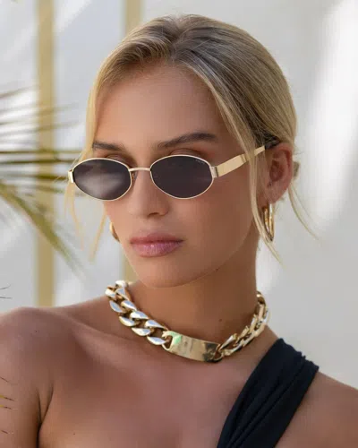 Freyrs Soho Sunglasses In Gold