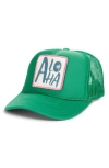 Friday Feelin Aloha Hat In Green