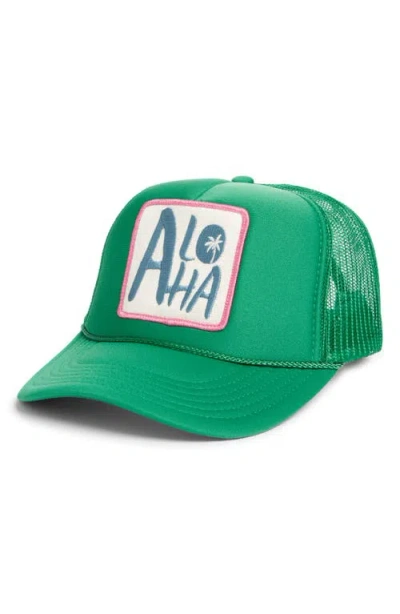 FRIDAY FEELIN FRIDAY FEELIN’ ALOHA PATCH TRUCKER HAT