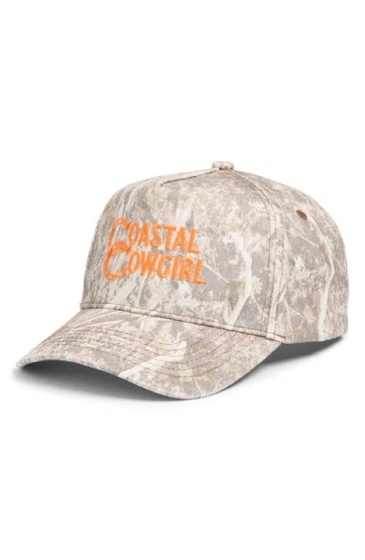 Friday Feelin ' Coastal Cowgirl Camouflage Cotton Twill Baseball Cap