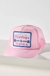 Friday Feelin Cowboys & Tequila Trucker Hat In Pink