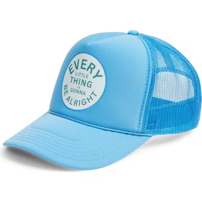 Friday Feelin ' Every Little Thing Trucker Baseball Cap In Blue