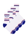 Friday Feelin Keep It Salty 2 Pack Crew Socks In 화이트