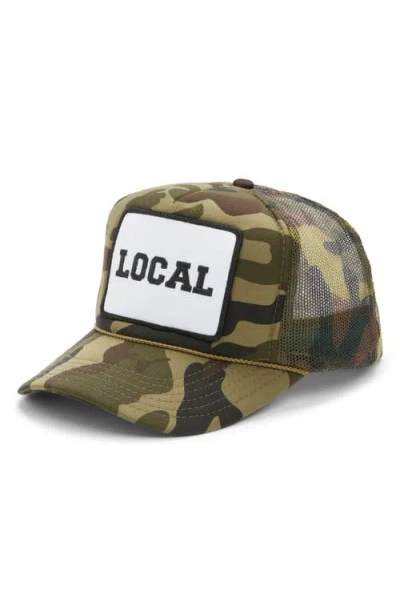 Friday Feelin ' Local Trucker Hat In Brown