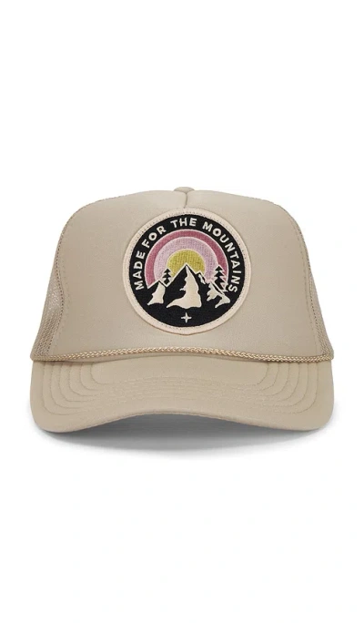 Friday Feelin Made For The Mountains Hat In Brown