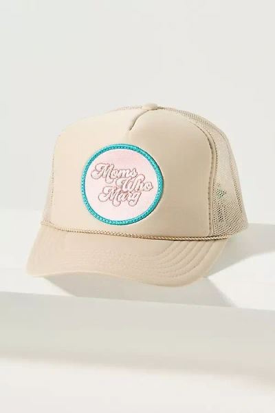 Friday Feelin Moms Who Marg Trucker Cap In Beige