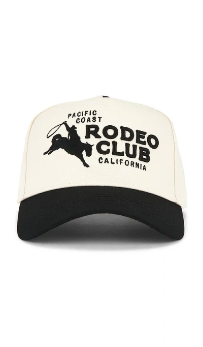 Friday Feelin Rodeo Club Trucker Hat In White
