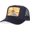 Friday Feelin ' Sunray Smile Patch Trucker Hat
