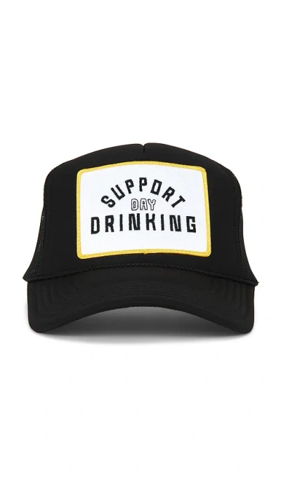 Friday Feelin Support Day Drinking Hat In Black