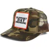 Friday Feelin ' Support Day Drinking Patch Trucker Hat In Camo