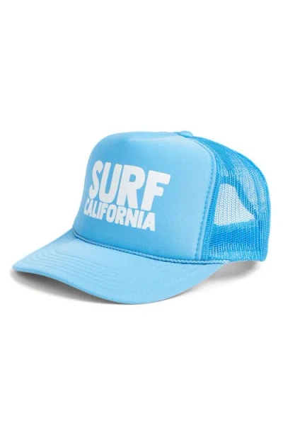 Friday Feelin ' Surf Ca Trucket Hat In Blue
