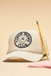 Friday Feelin Tired Moms Club Trucker Hat In Beige