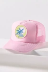 Friday Feelin Vacation Club Trucker Hat In Pink