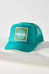 Friday Feelin Vibes Trucker Hat In Green