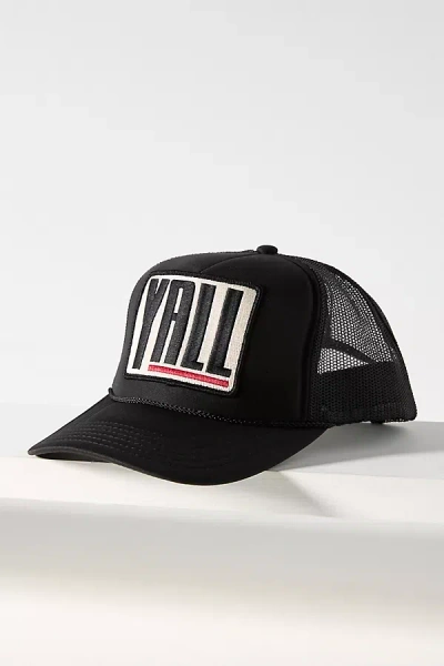 Friday Feelin Yall Trucker Hat In Black