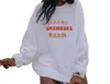 Friday + Saturday Take Me Somewhere Warm Sweatshirt In White In White