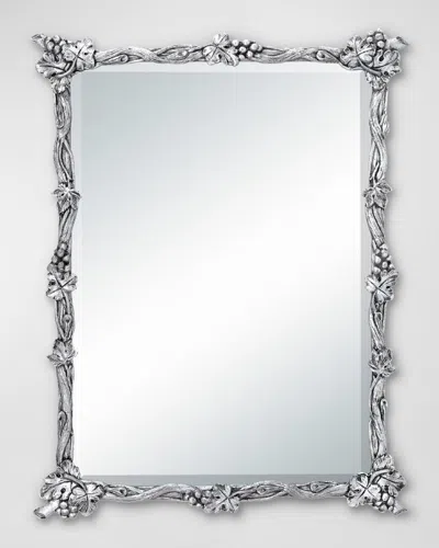 Friedman Brothers Arcadia Mirror In Nickel