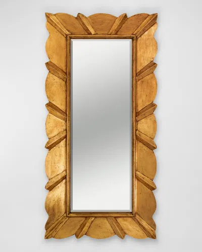 Friedman Brothers Ombra 70" Wall Mirror In Classic Gold