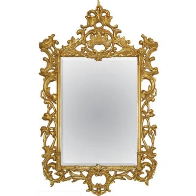 Friedman Brothers Penhaupt Traditional Beveled Accent Mirror In Gold