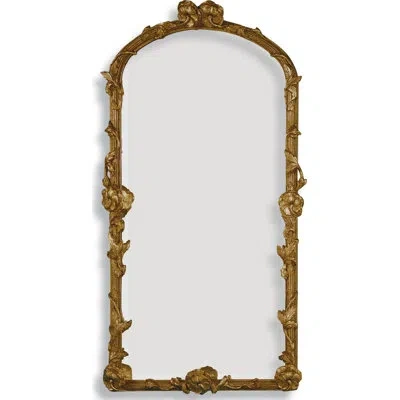 Friedman Brothers San Souci Traditional Beveled Accent Mirror In Gold