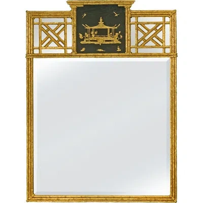 Friedman Brothers Shun Wo Dynasty Traditional Beveled Accent Mirror