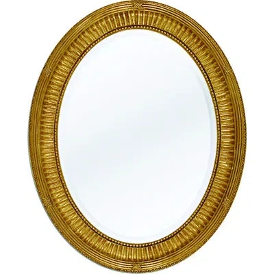 Friedman Brothers The American Heritage Traditional Beveled Accent Mirror In Gold