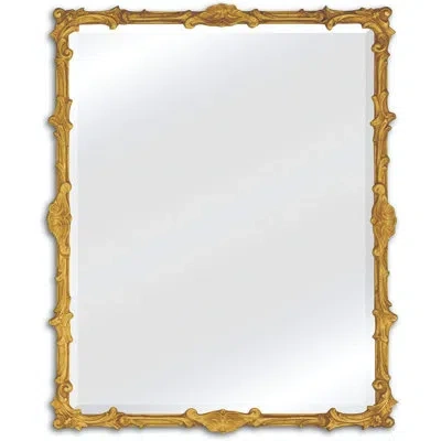 Friedman Brothers The Hareville Traditional Beveled Accent Mirror In Gold
