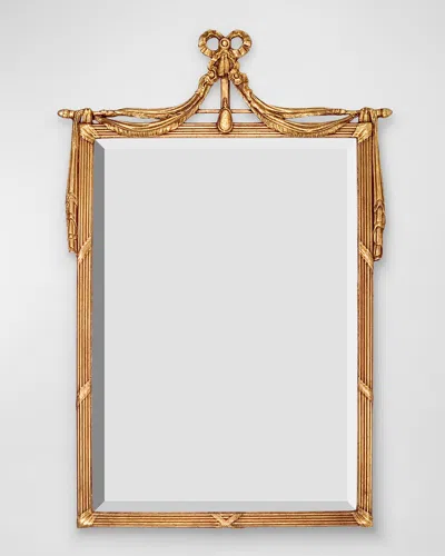 Friedman Brothers The Kingwood Mirror In Royal Gold