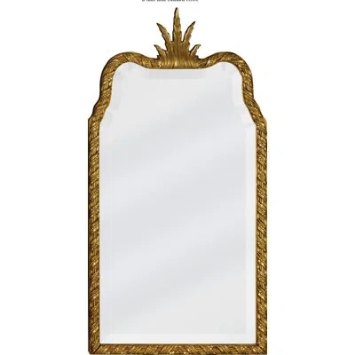 Friedman Brothers The Lady Oglethorpe Traditional Beveled Accent Mirror In Gold