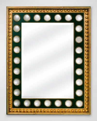 Friedman Brothers The Litchfield Mirror In Classic Gold / Antique Black