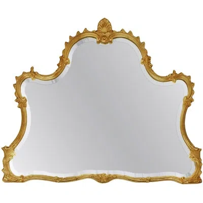 Friedman Brothers The Marquis De Reims French Country Beveled Accent Mirror In Gold