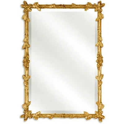 Friedman Brothers The Royal Traditional Beveled Accent Mirror In Gold