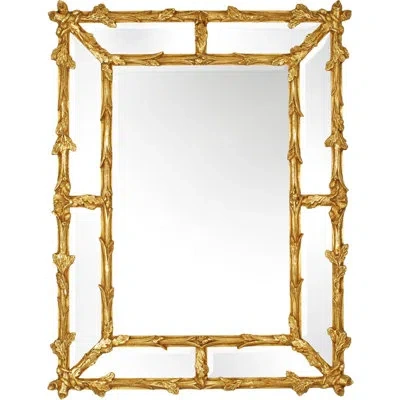 Friedman Brothers The Seven Traditional Beveled Accent Mirror In Gold